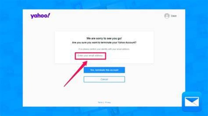 Does Yahoo delete your email account?