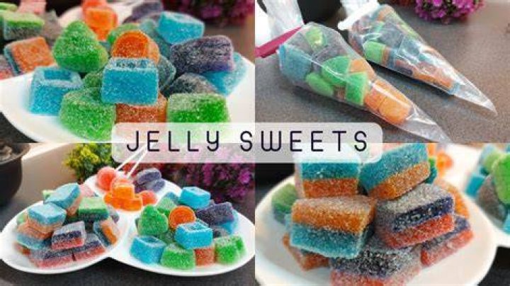 How are jelly sweets made?