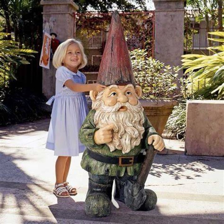 How big is a garden gnome?