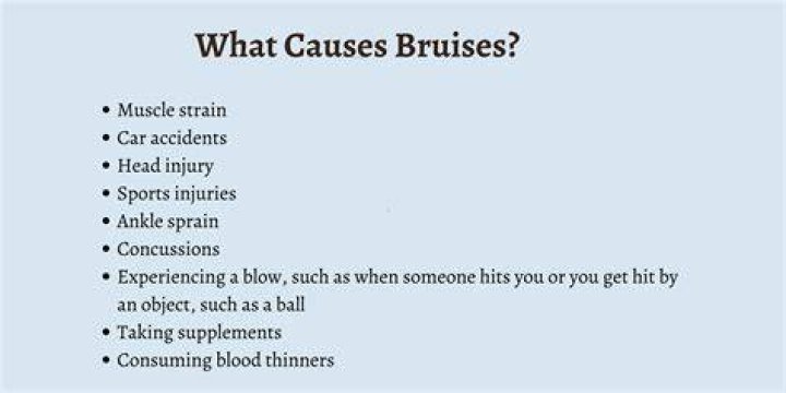 How can I bruise less?
