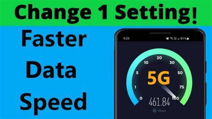 How can I check my mobile data speed on Android?