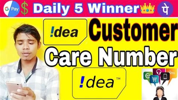 How can I contact Idea customer care officer?