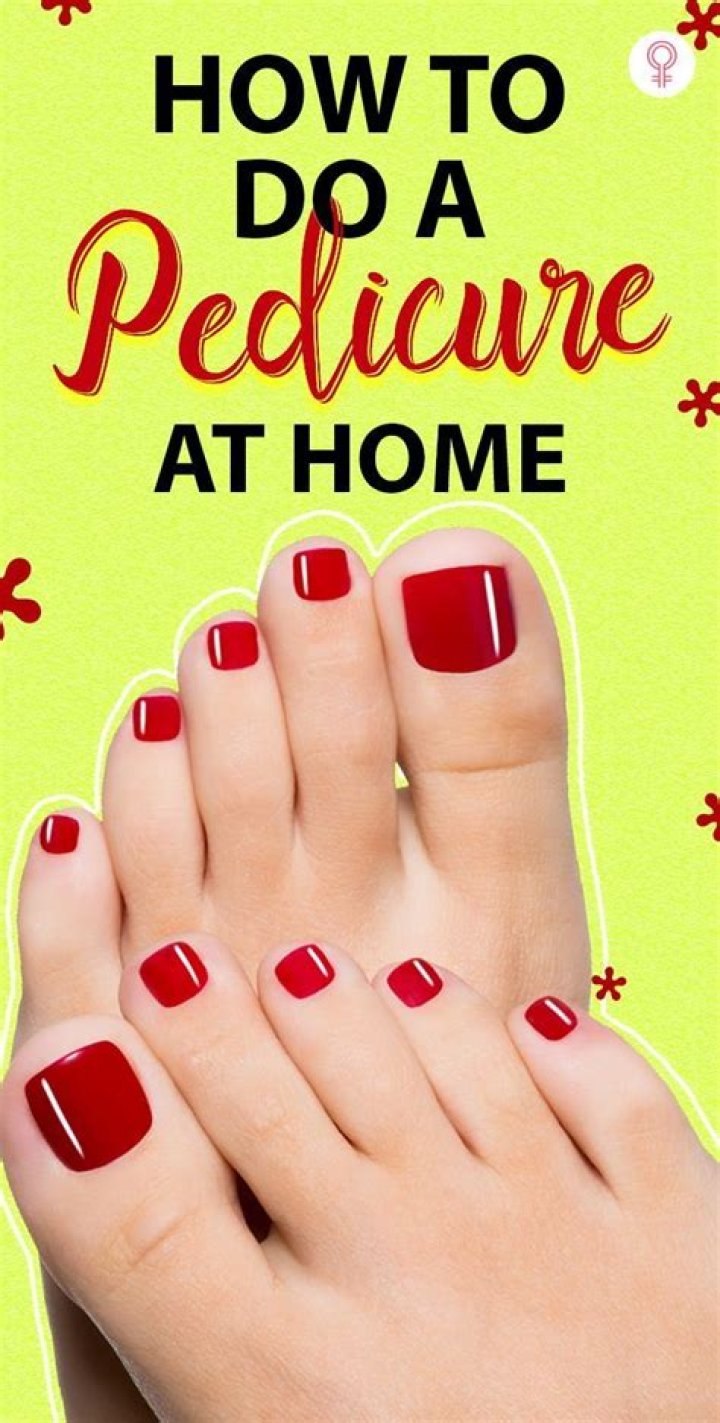 How can I do pedicure and manicure at home?