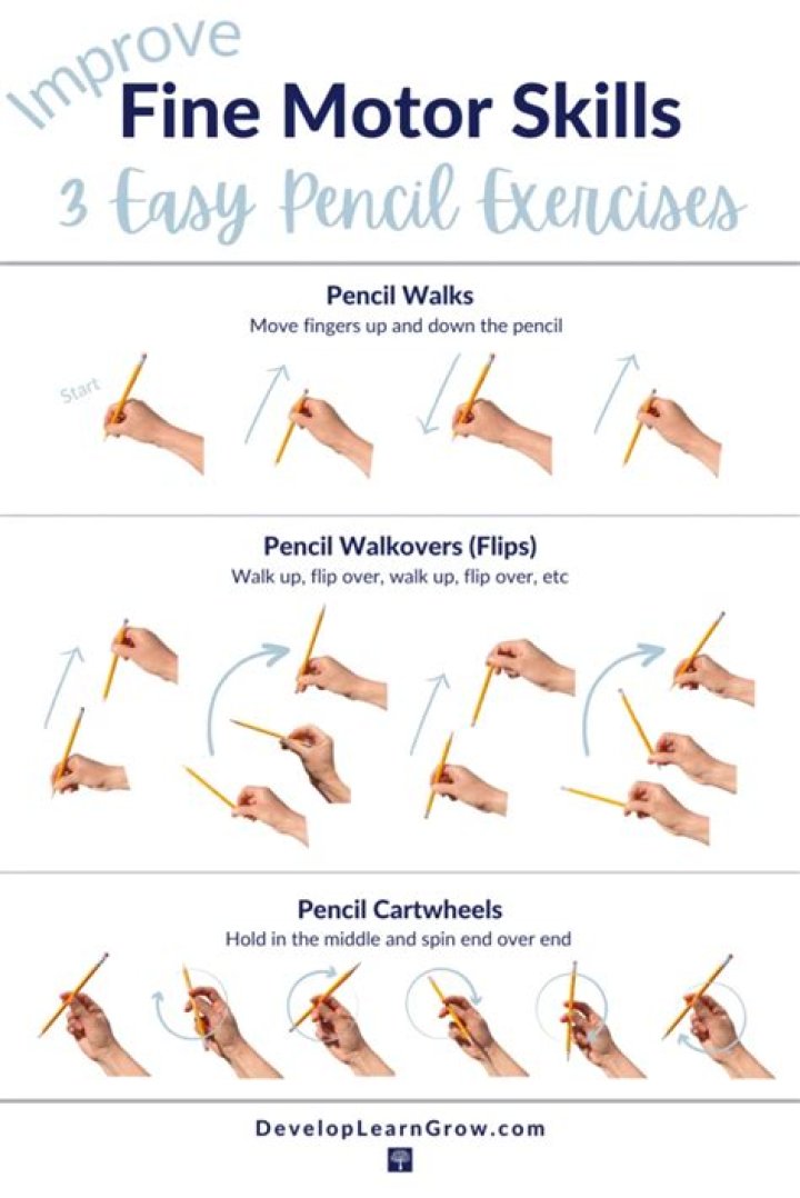 How can I improve my fine motor skills?
