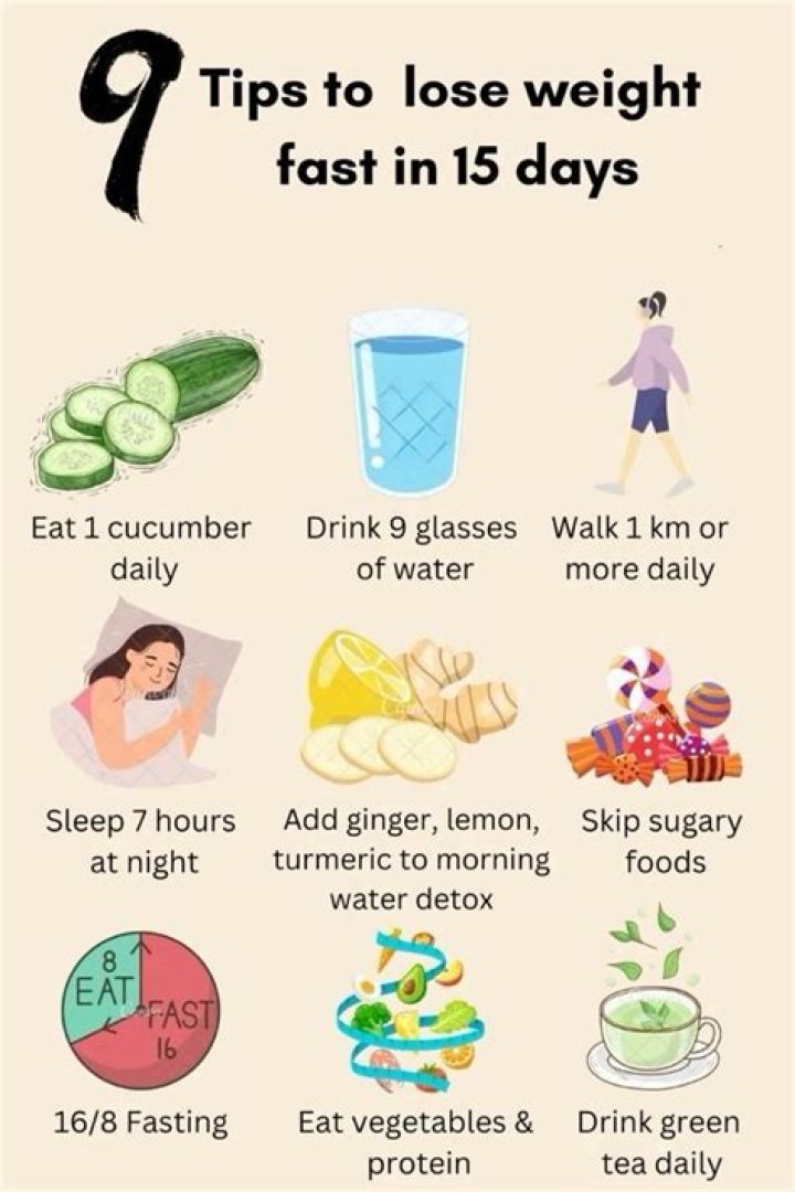 How can I lose weight fast in 5 weeks?