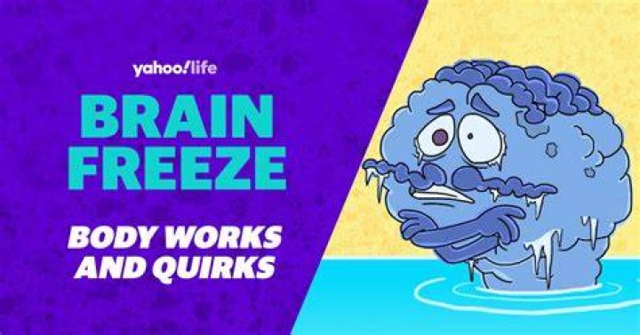 How can I prevent brain freeze?