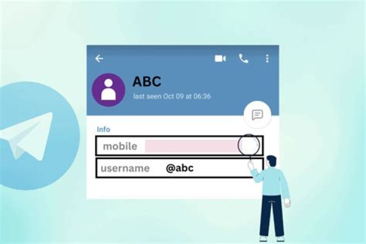 How can I search a number in telegram?