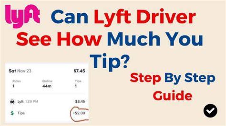 How can I see my Lyft driver rating?