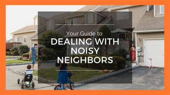 How can I stop being a noisy neighbor?