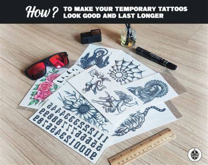How can you make fake tattoos last longer?