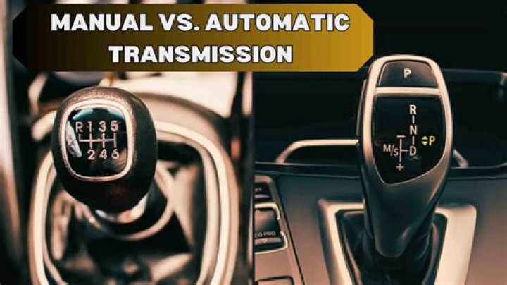 How can you tell if a car is automatic or manual?
