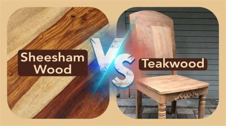 How can you tell sheesham wood?