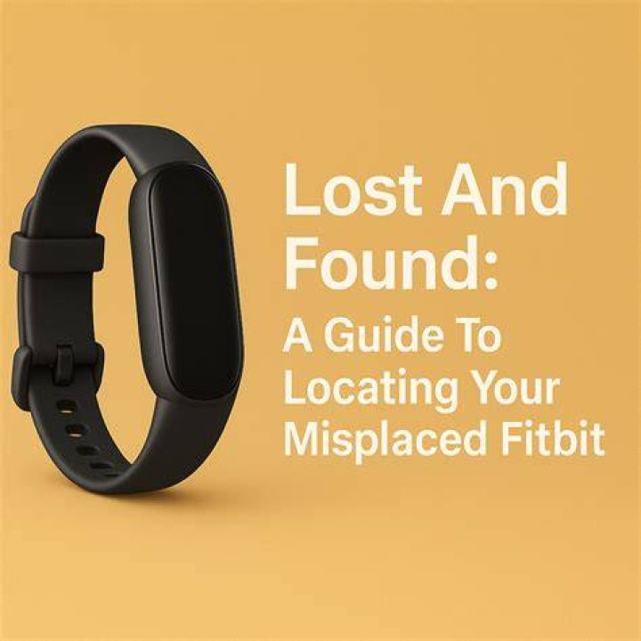 How can you track a lost Fitbit?