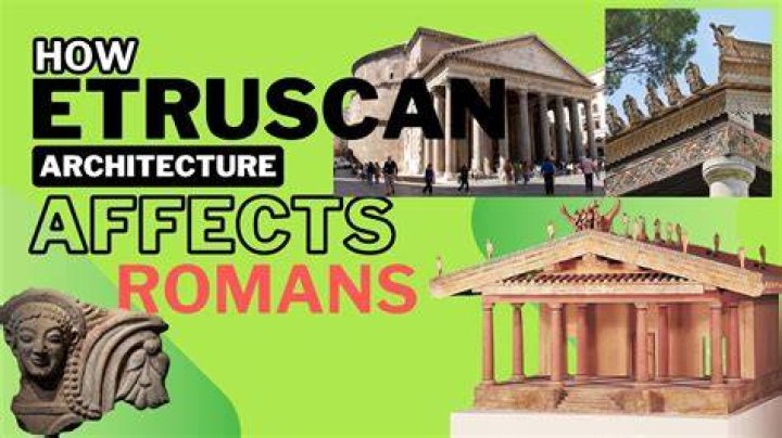 How did Etruscan art influenced Roman art?