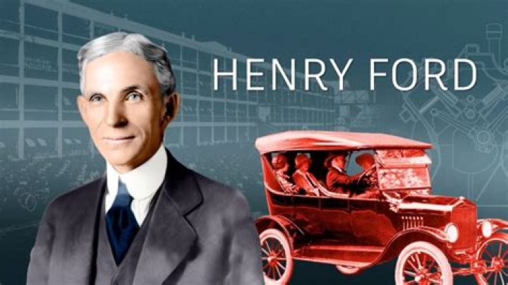 How did Henry Ford come up with his invention?