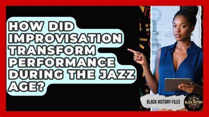 How did improvisation change jazz?