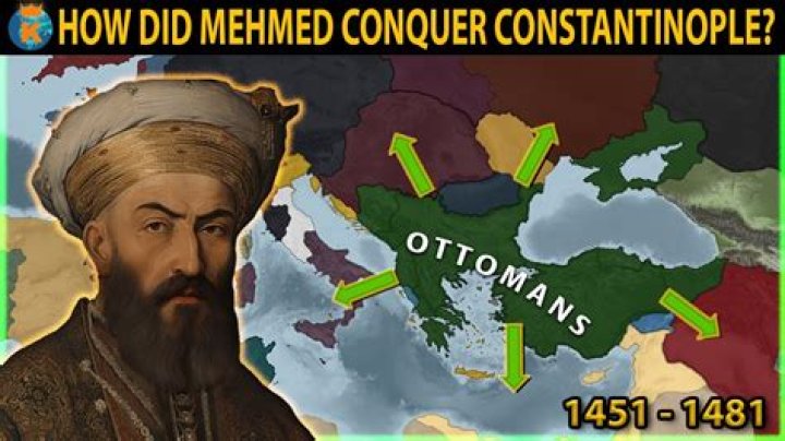 How did Mehmet conquered Constantinople?