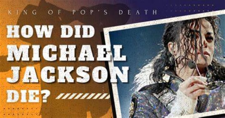How did Michael Jackson die biography?