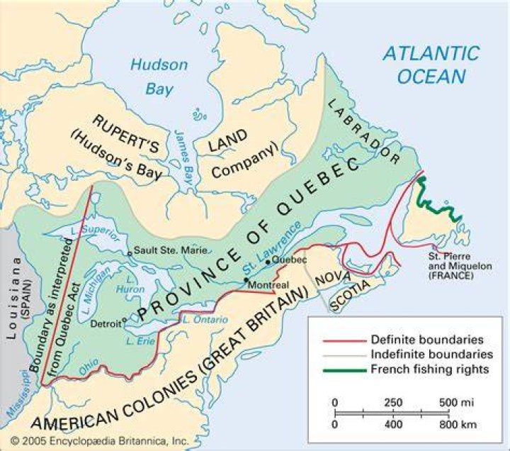 How did Quebec become part of Canada?