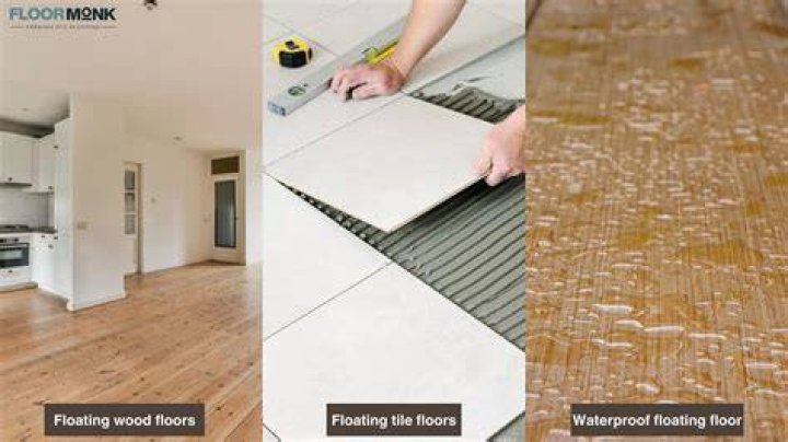 How do floating floors stay in place?