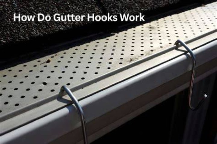 How do gutter hooks work?