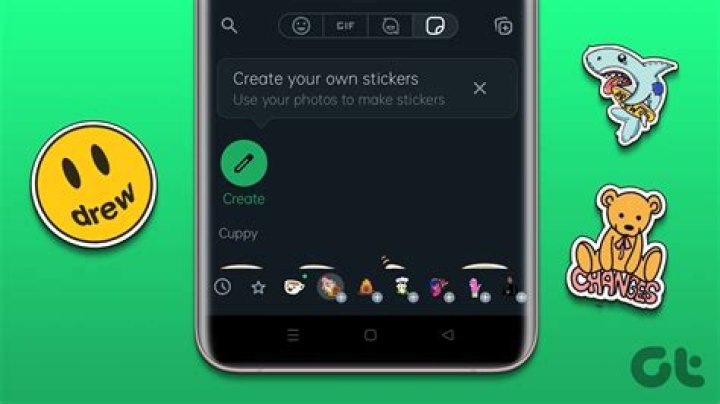 How do I activate stickers on WhatsApp?