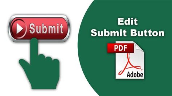 How do I add a submit button in Adobe Acrobat Pro DC?