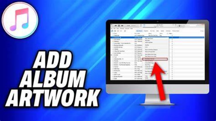 How do I add album art to a folder?