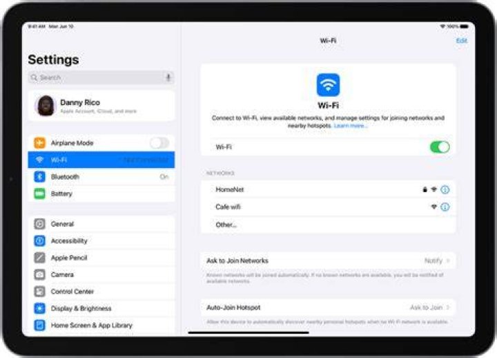 How do I add service to my iPad?