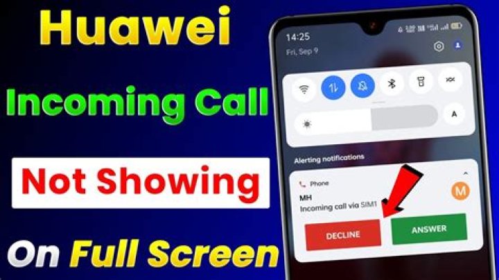 How do I answer a call on my Huawei phone?
