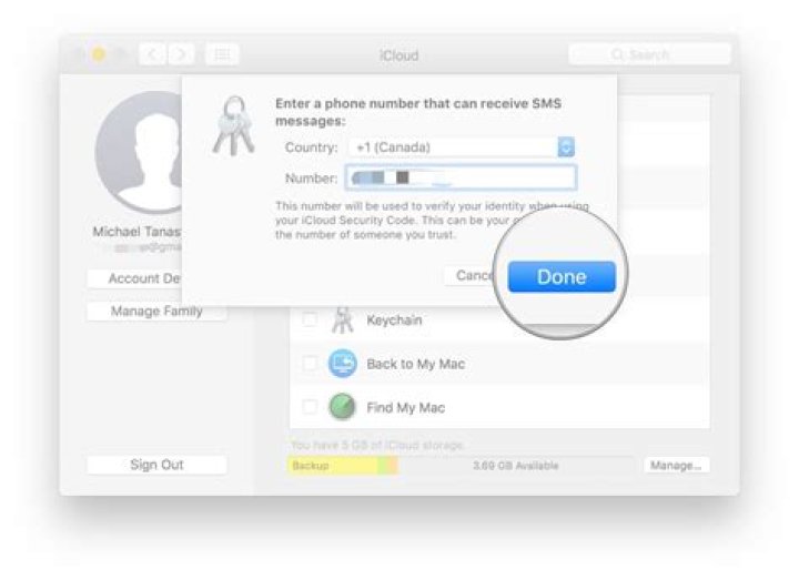 How do I approve iCloud keychain on Mac?