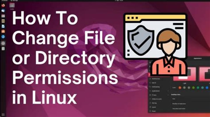 How do I change file permissions in Linux?