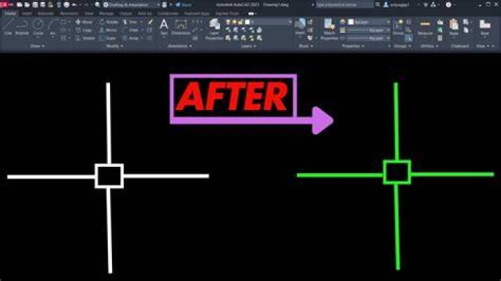 How do I change my cursor color in AutoCAD 2018?