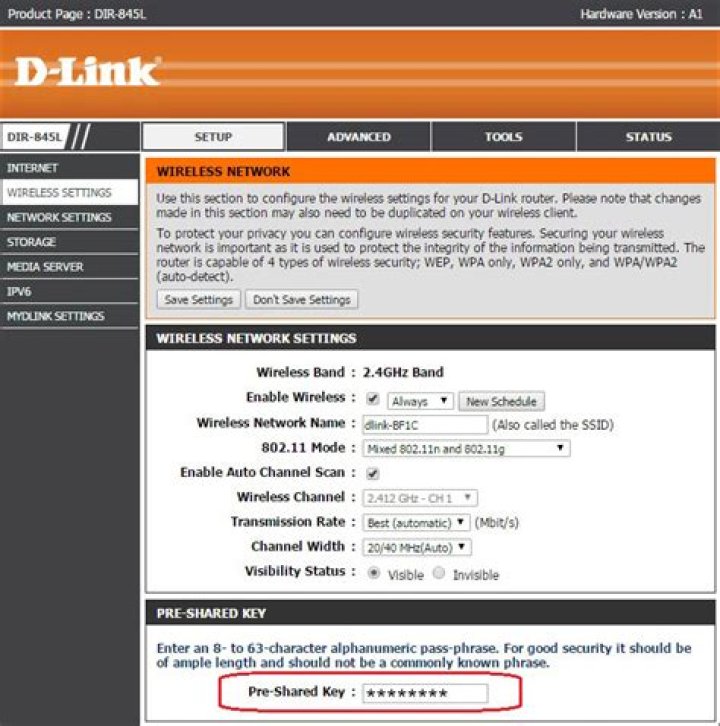 How do I change my Dlink router password?
