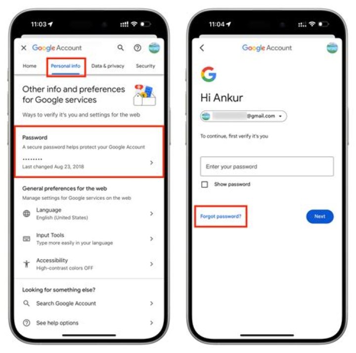 How do I change my Google account to a child?