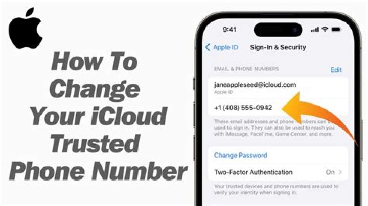 How do I change my recovery phone number for iCloud?