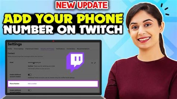 How do I change my twitch phone number?