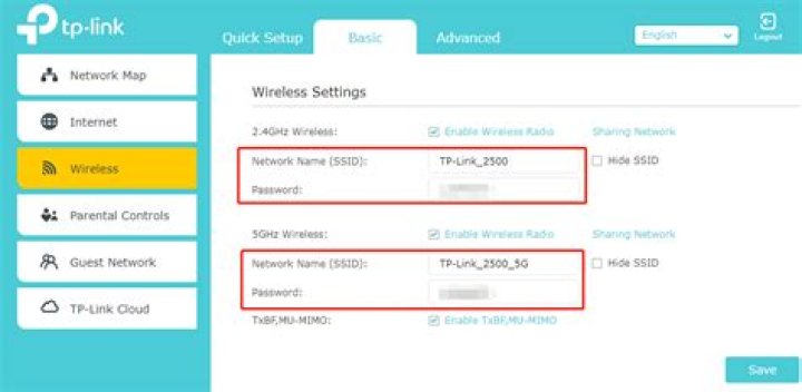 How do I change tp link wifi password?