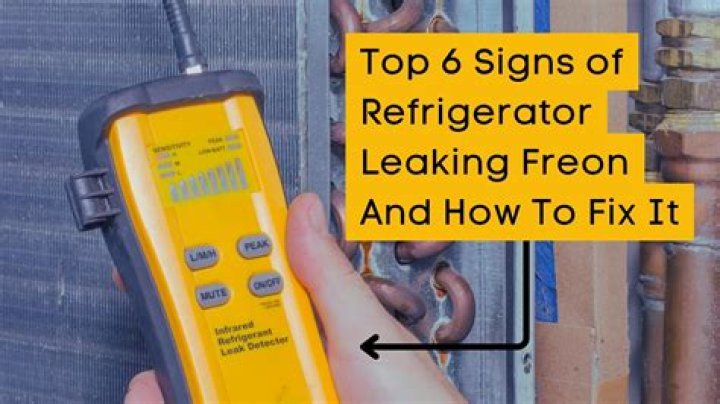 How do I check the Freon in my refrigerator?
