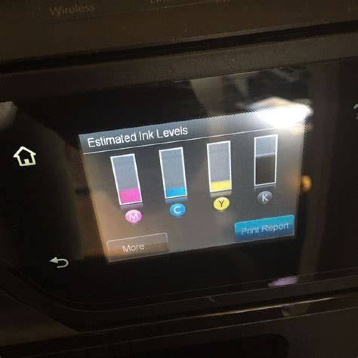 How do I check the ink levels on my HP OfficeJet Pro 6978?