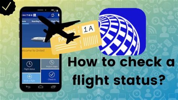 How do I check the status of my United flight?