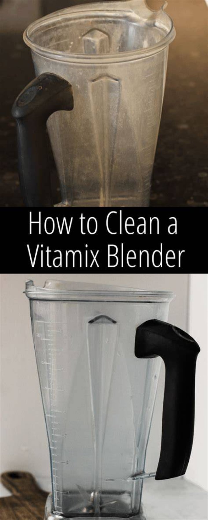 How do I clean my Vitamix blender?