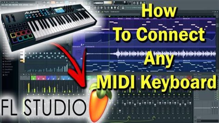 How do I connect MIDI to FL Studio?
