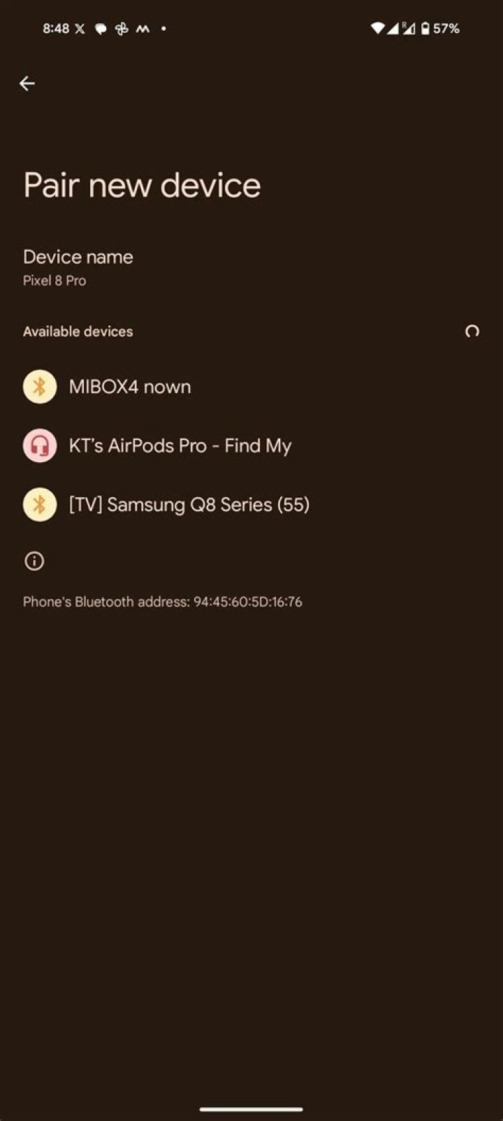 How do I connect my AirPods to Google pixel 2?