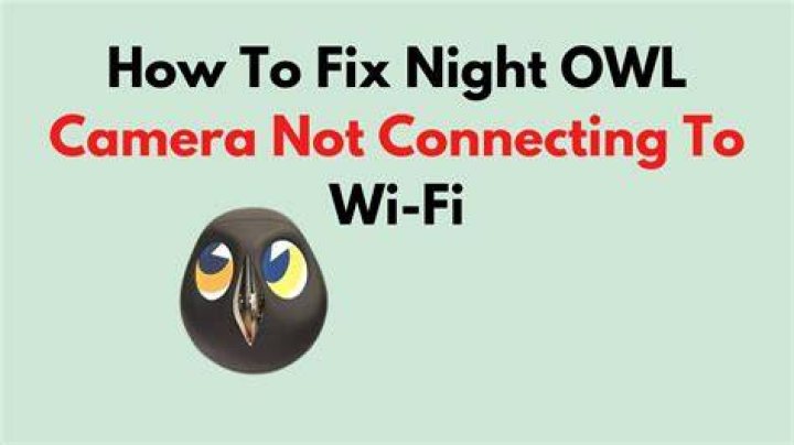 How do I connect my night owl camera to WIFI?