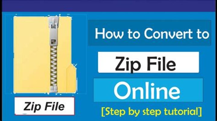 How do I convert ZIP files to video?
