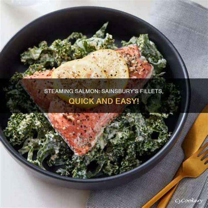 How do I cook Sainsburys steamed salmon?