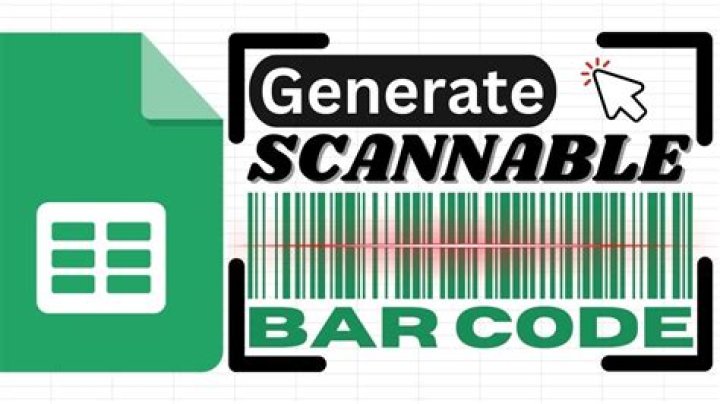 How do I create a scannable barcode?