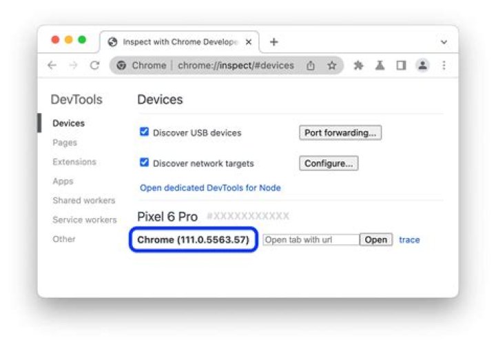 How do I debug Chrome mobile?