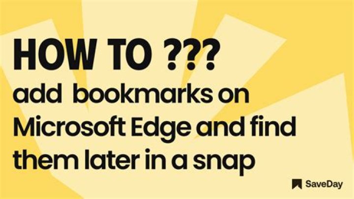 How do I delete a bookmark in edge?